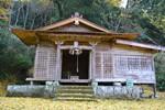 椎屋谷神社の外観を撮影した写真